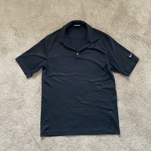 Black Nike Golf Polo